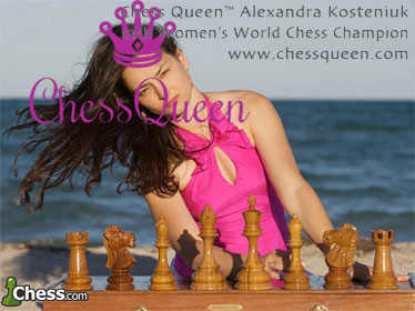 GM Alexandra Kosteniuk ChessQueen